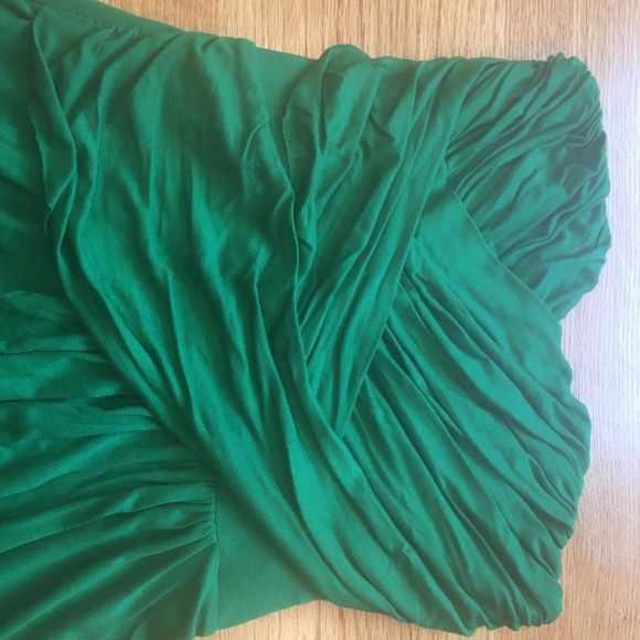Express green strapless dress. Size small - Picture 3 of 3